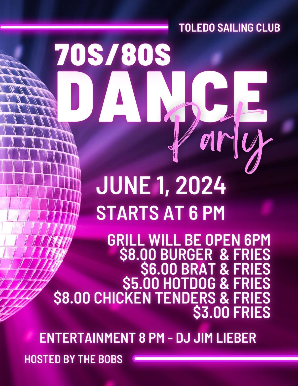 TSC 70s\/80s Dance Party- Not a public event