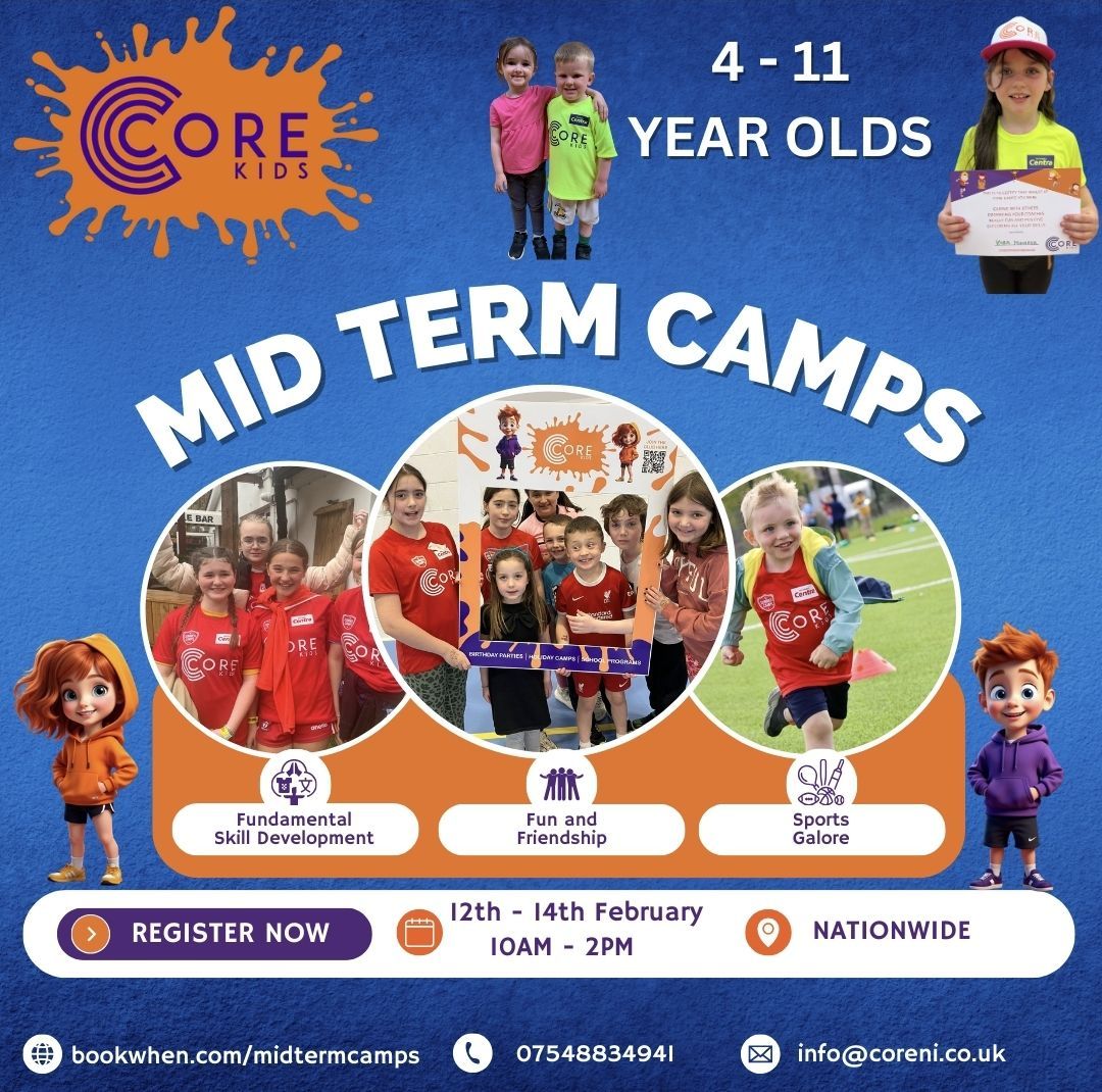 Cookstown Mid Term Camps