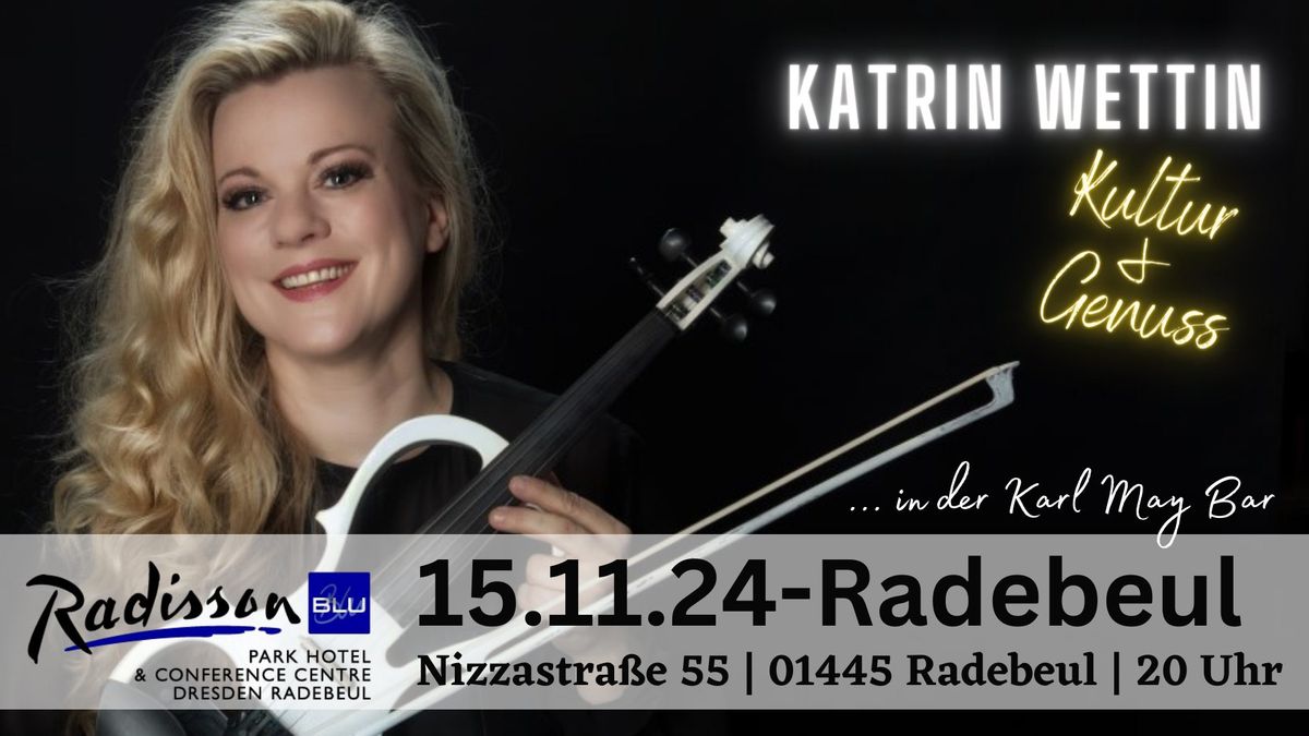 Katrin Wettin im Radisson Blu Park Hotel