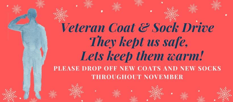 Veteran Coat and Sock Drive