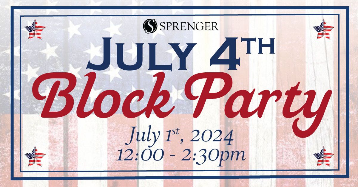 July 4th Block Party!