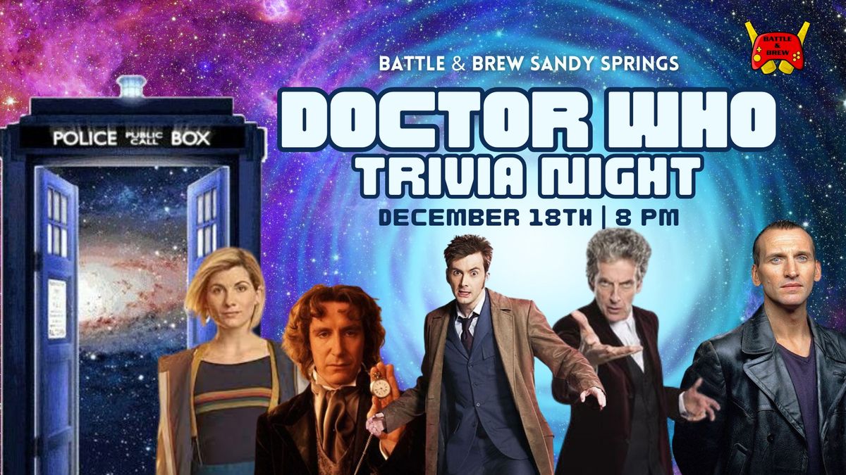 Doctor Who Trivia Night