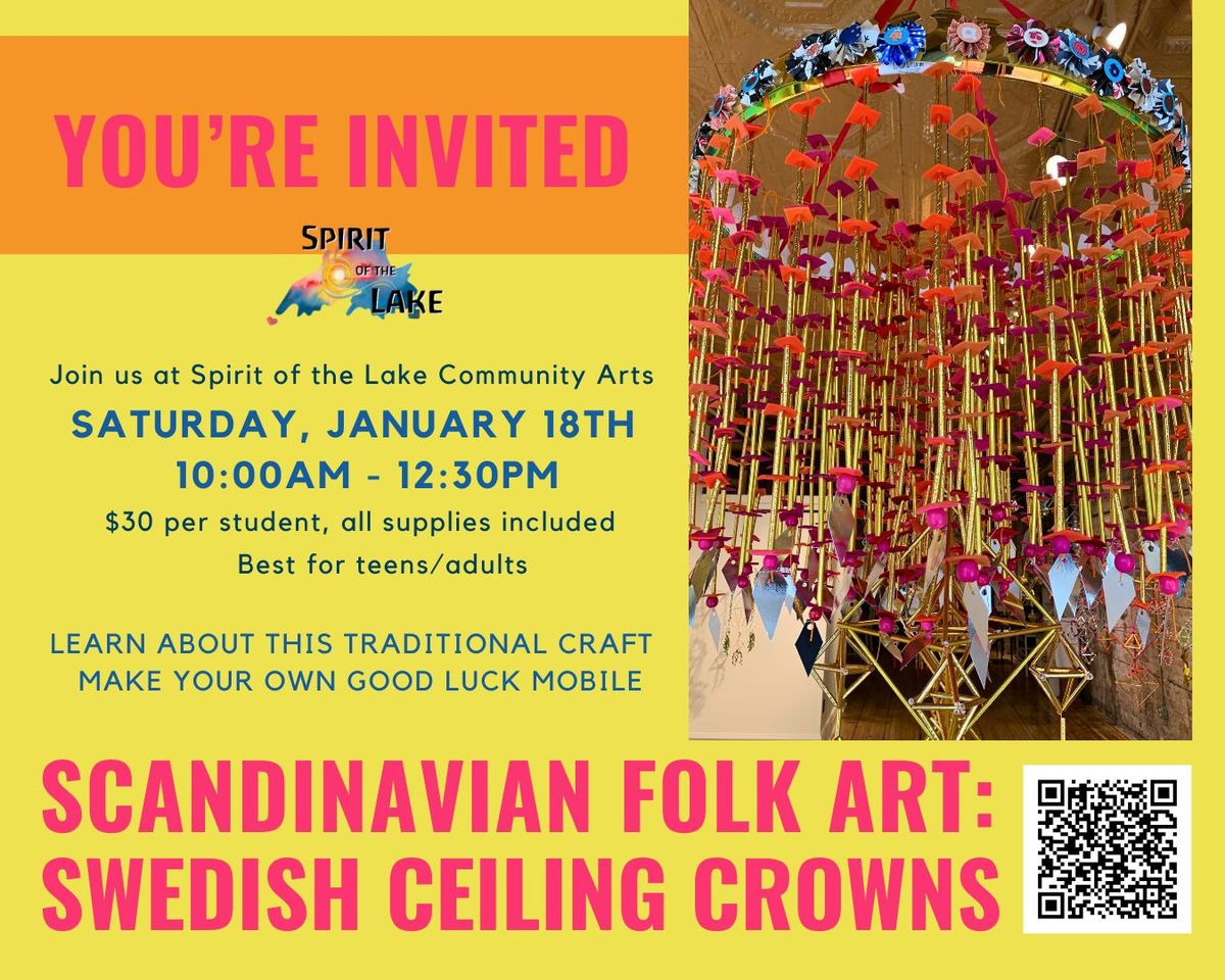 Scandinavian Folk Art: Swedish Ceiling Crowns