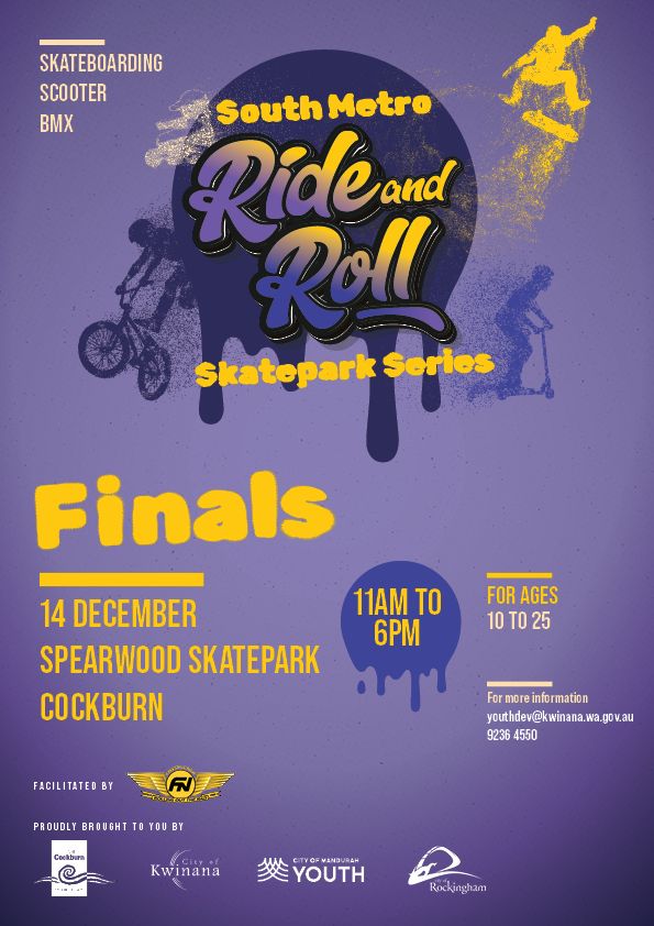 South Metro Ride and Roll Skatepark Series - FINALS 