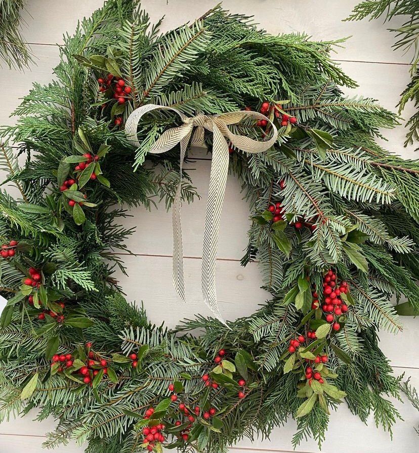 Fresh Evergreen Wreath