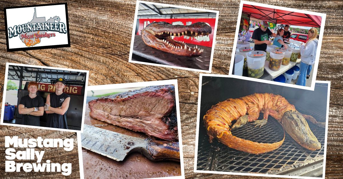 Cajun Crawl\ud83d\udc0aSmoked Gator & Texas BBQ\ud83c\udf56 w\/ Mountaineer Meat Smokers