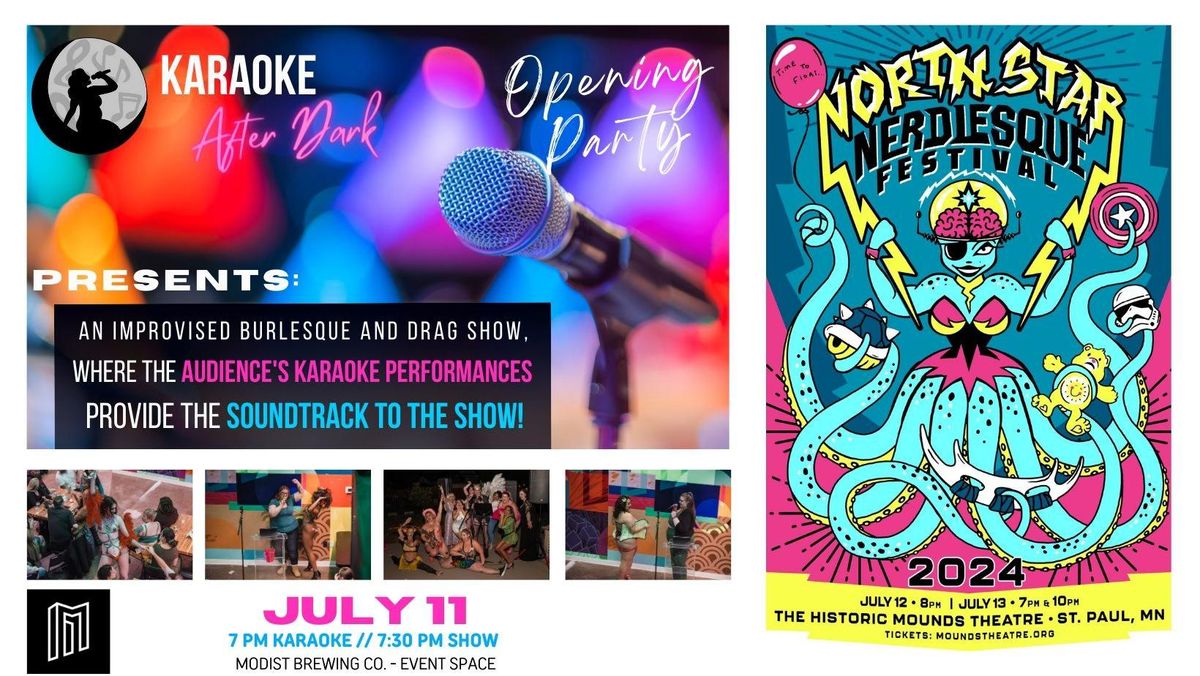 Karaoke After Dark Presents: North Star Nerdlesque Opening Party!