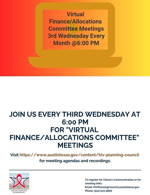 Finance\/Allocations Committee Meeting