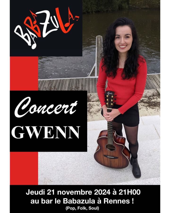 Gwenn en concert 