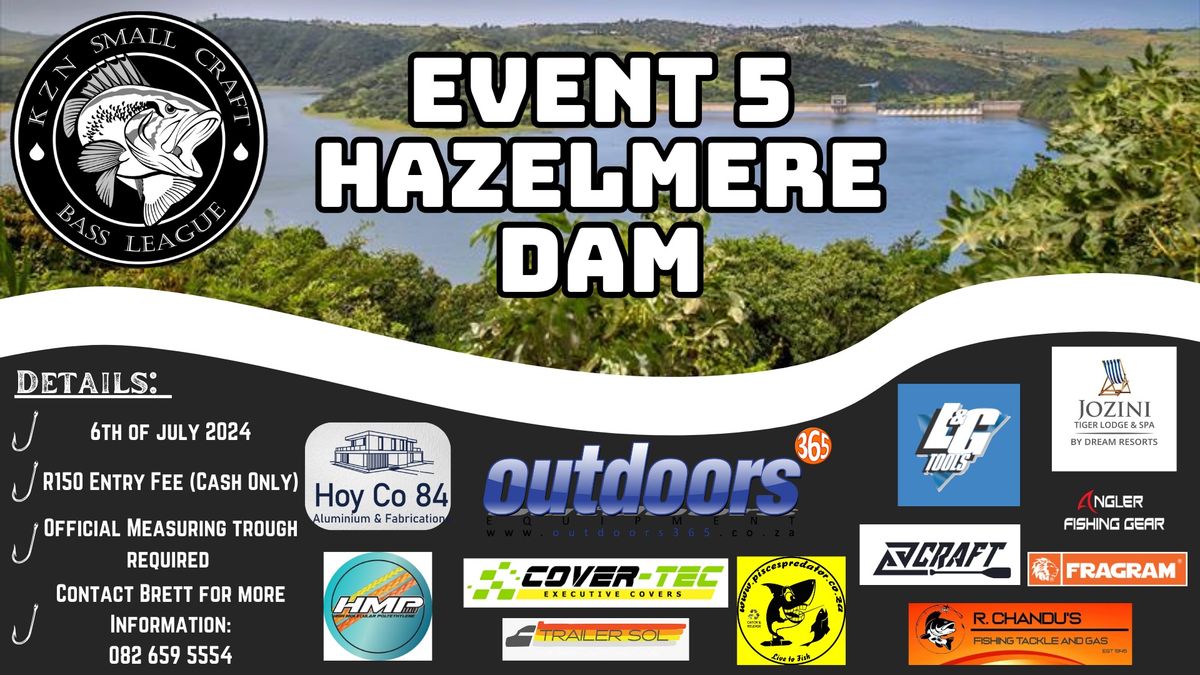 KZNSCBL Event 5 - Hazelmere Dam 