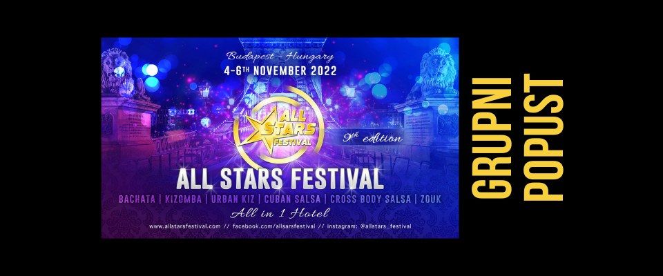 Grupni popust - All stars Festival 2022