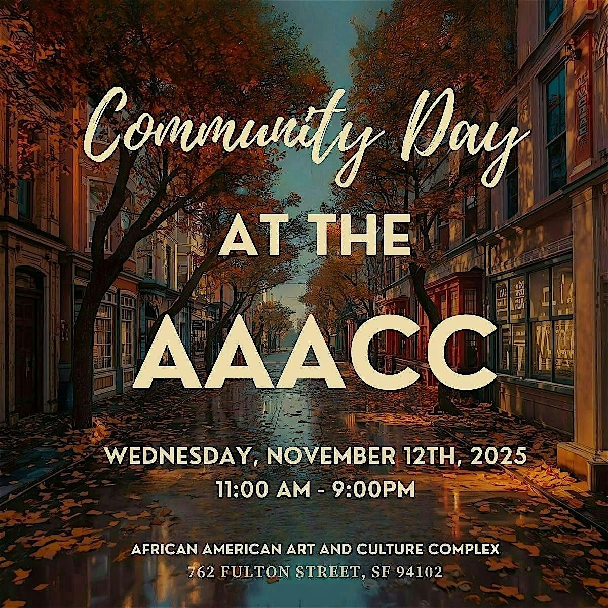 Community Day at the AAACC | 11.12.25