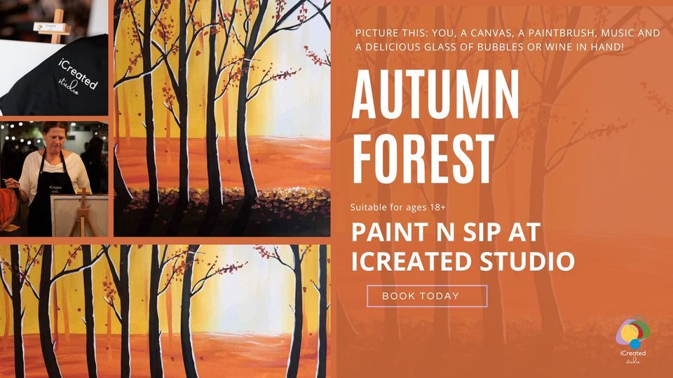 Studio - Paint n Sip - Autumn Forest