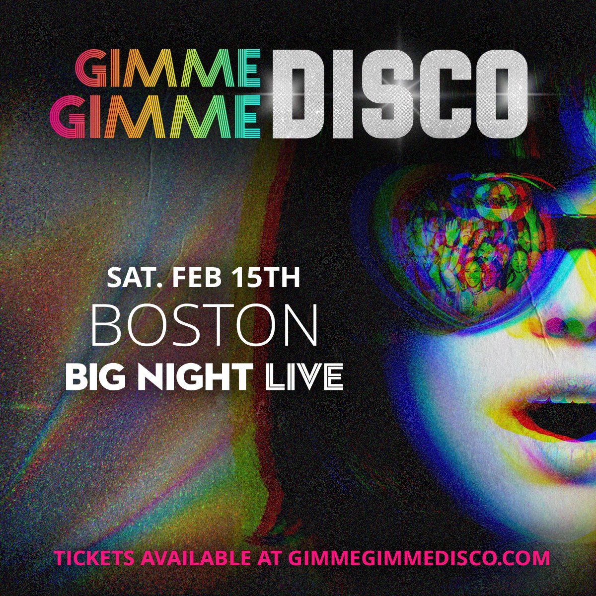 Gimme Gimme Disco at Big Night Live