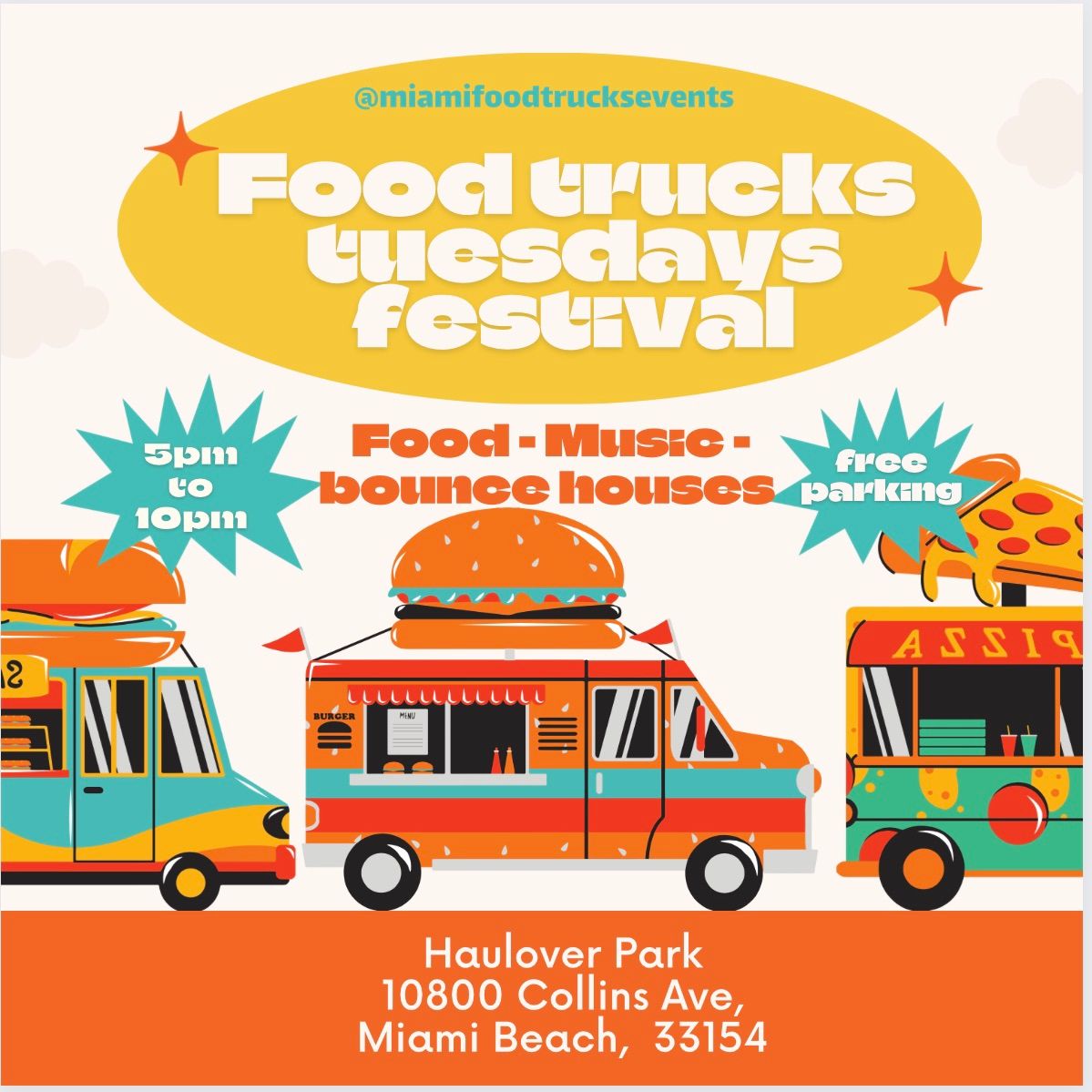 Food Trucks Tuesdays At Haulover Park