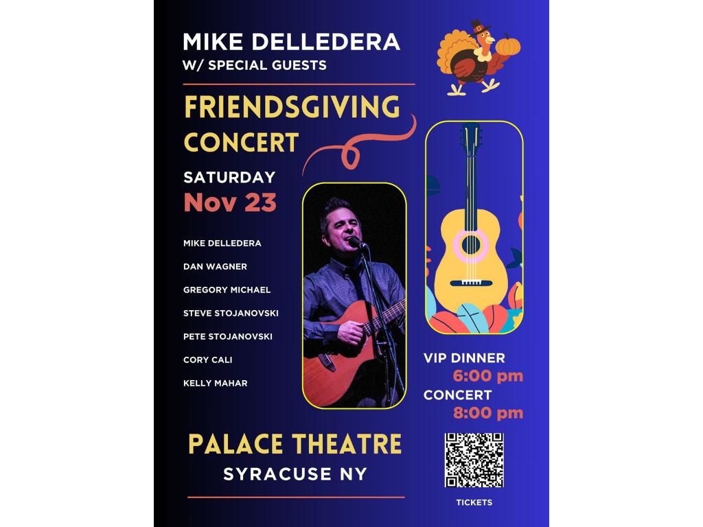 Mike Delledera w\/Special Guests - Friendsgiving Concert 2024