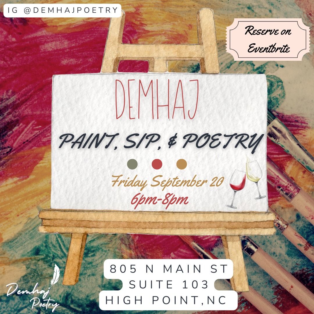 Paint, Sip, & Poetry! 