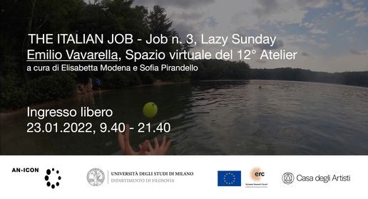 Emilio Vavarella: THE ITALIAN JOB - Job n. 3, Lazy Sunday