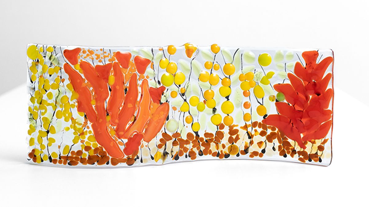 Introduction to Fused Glass: The Wave