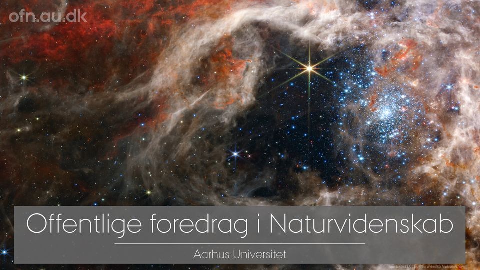 Offentlige foredrag i Naturvidenskab: Stjernernes vilde liv