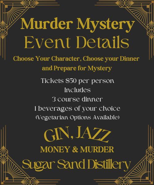 Gin Jazz Murder Mystery Dinner