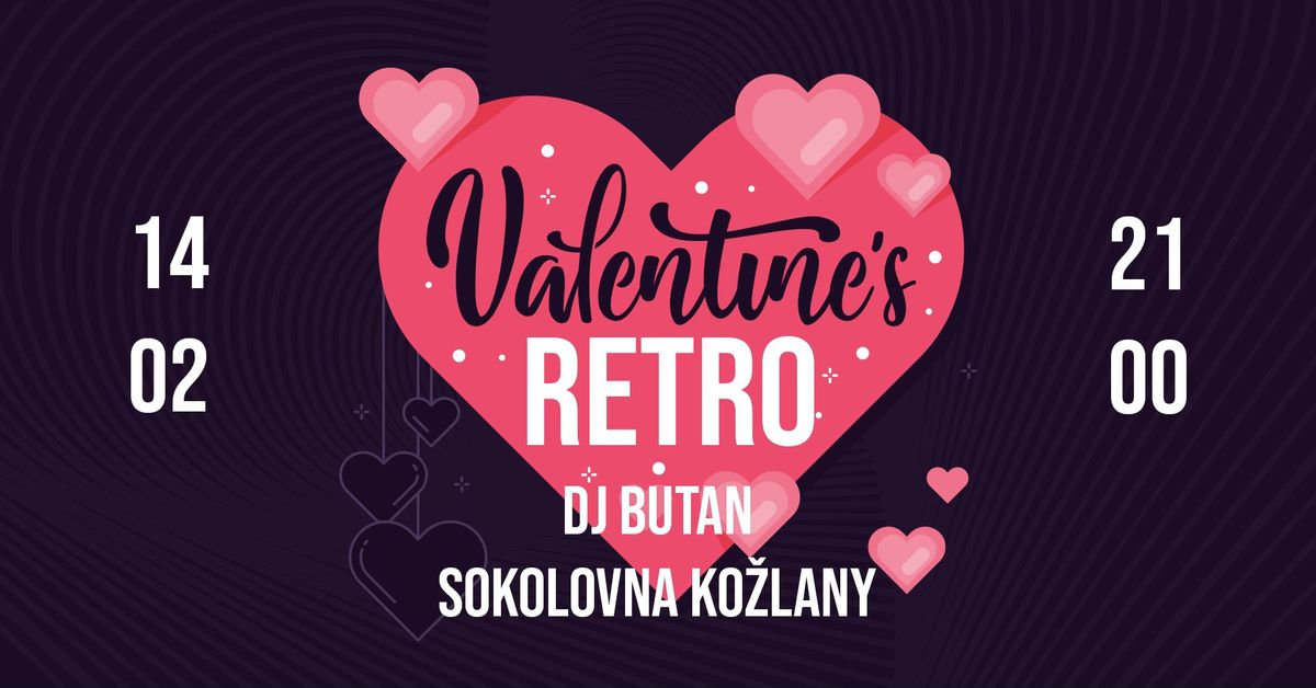 Valent\u00fdnsk\u00e1 Retro Diskot\u00e9ka - DJ Butan