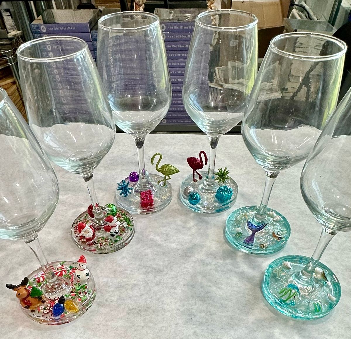 Wine Glasses Workshop