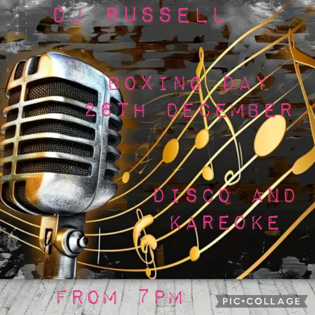 DJ Russell - Disco and kareoke.