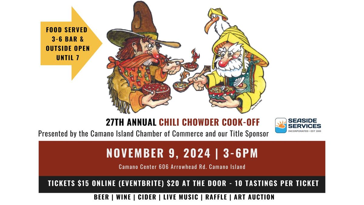 27th Annual Chili & Chowder Cook-Off