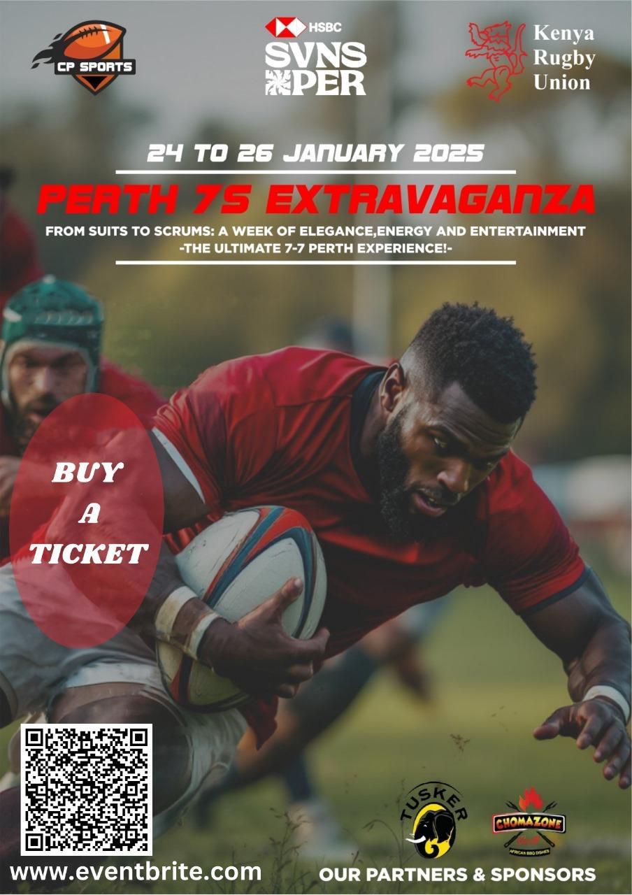 HSBC World Rugby Sevens Series HBF Park,Perth  -Kenyan Community