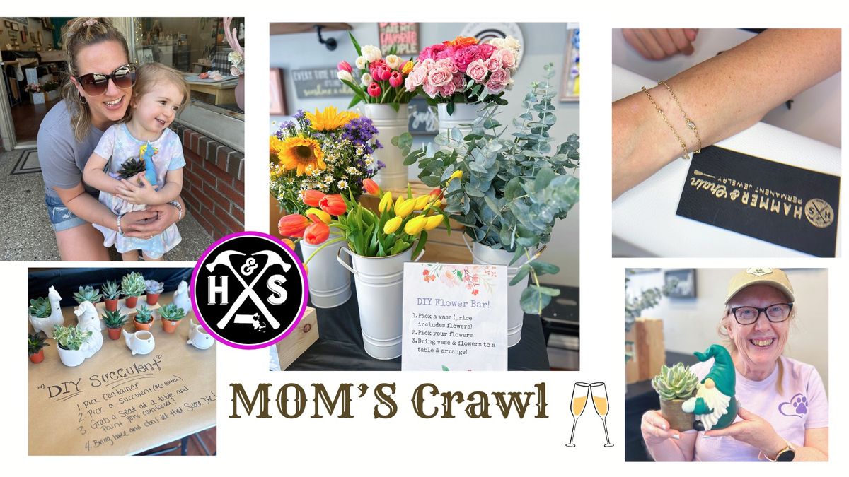 Downtown Beverly MOMs Crawl - Pop Up Flower & Succulent Bar!