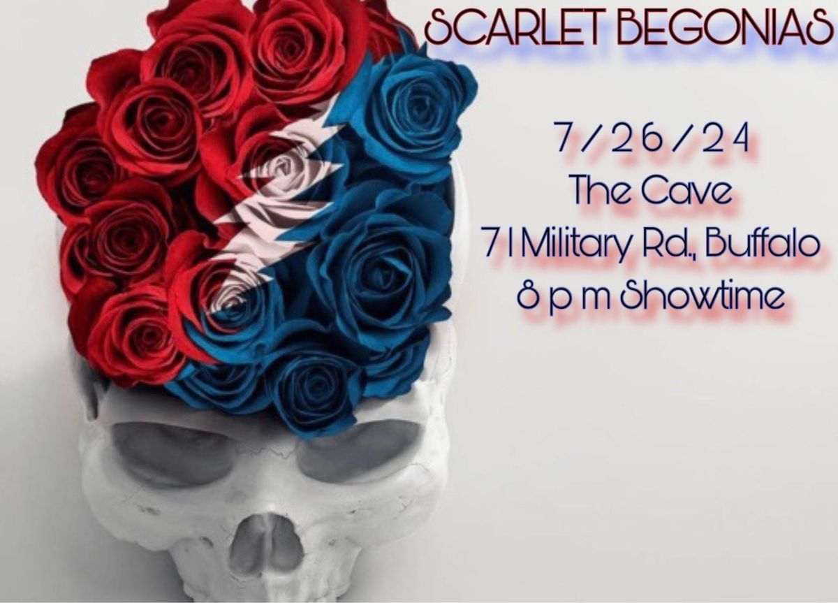 Scarlet Begonias live at The Cave 7\/26\/24 8pm!