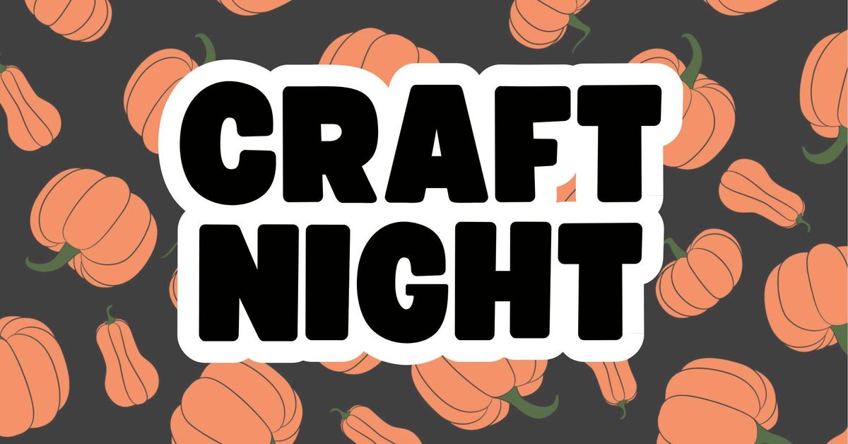 October Craft Night 