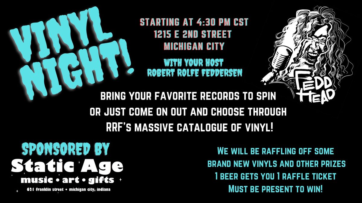 VINYL NIGHT W\/ROBERT ROLFE FEDDERSEN