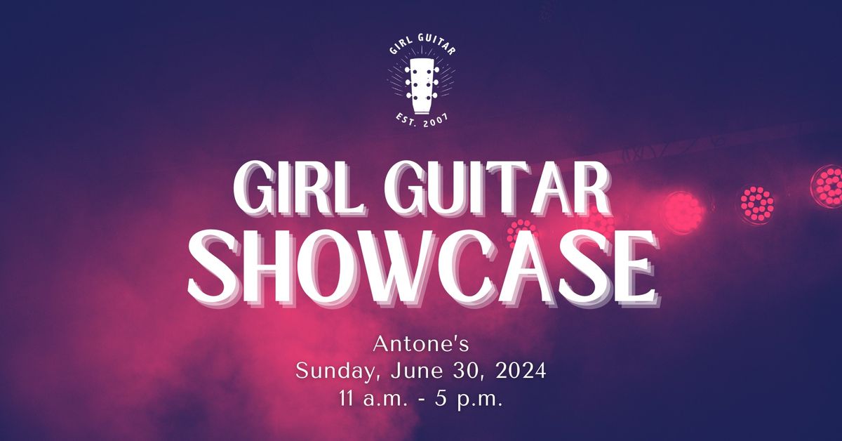 Girl Guitar Showcase