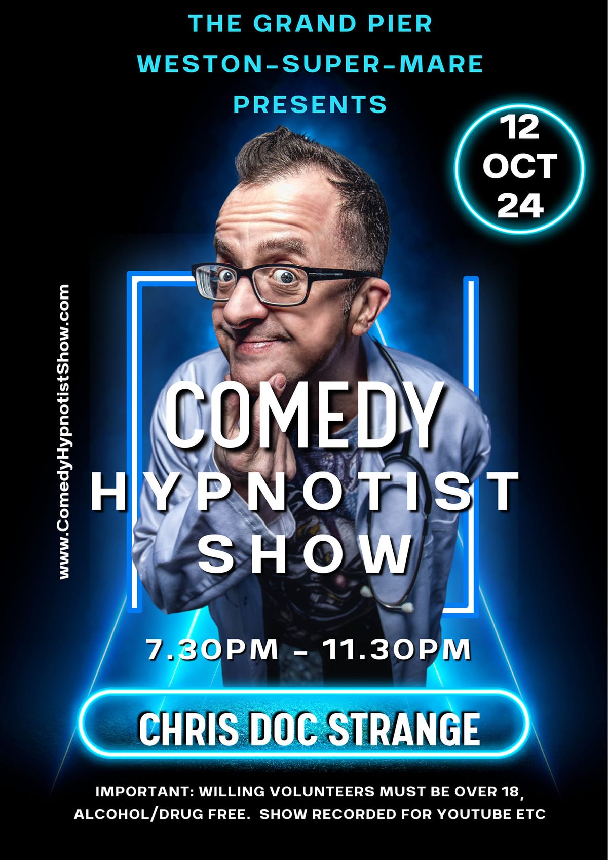 Comedy Hypnotist Show on the Grand Pier