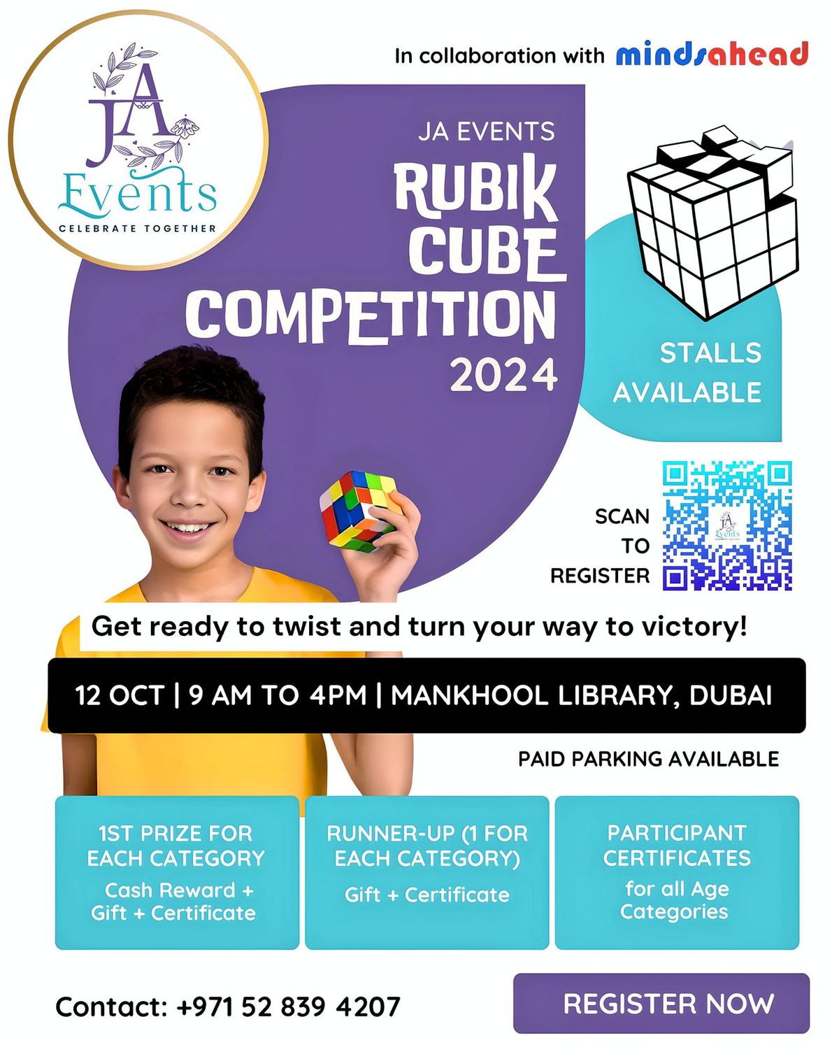 Rubiks Competition UAE