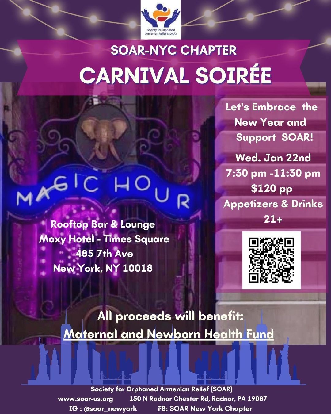 SOAR-NYC Carnival Soir\u00e9e