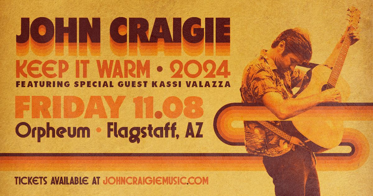 John Craigie With Special Guest Kassi Valazza