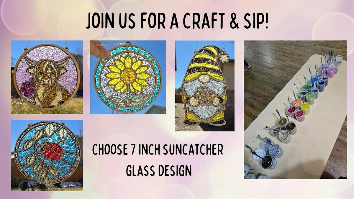 Craft & Sip - Glass Suncatcher Workshop - at Empourium Brewing!