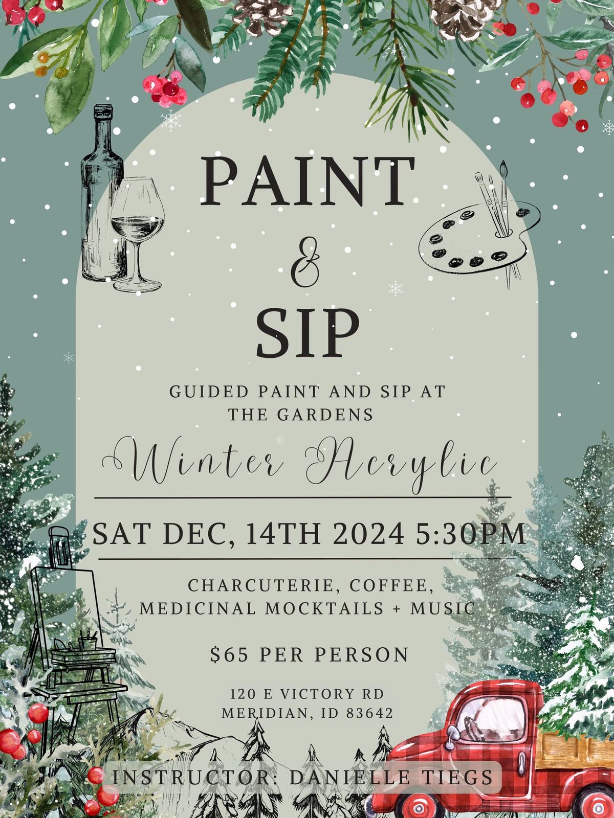 December Paint & Sip