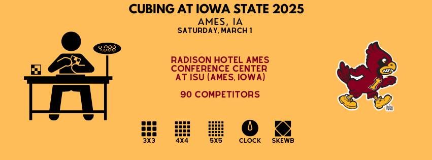 Cubing at Iowa State 2025