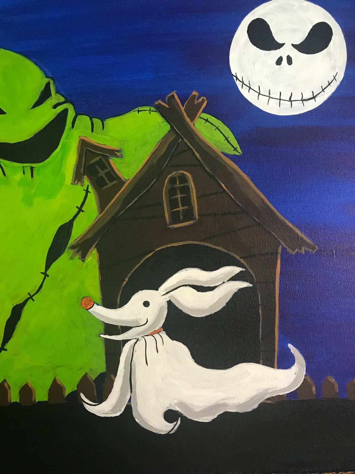 Paint Night! Oogie Boogie!