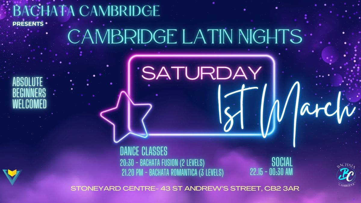 Cambridge Latin Night - Bachata Cambridge