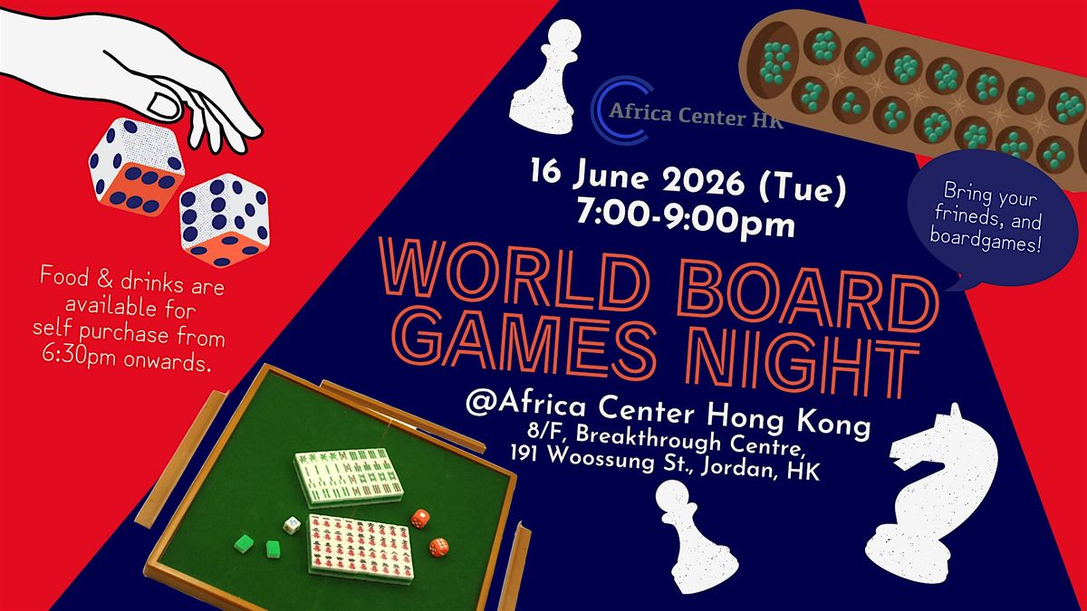World Board Games Night