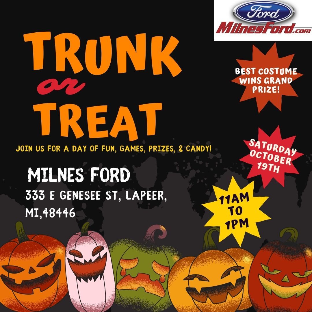 Milnes Ford Trunk or Treat