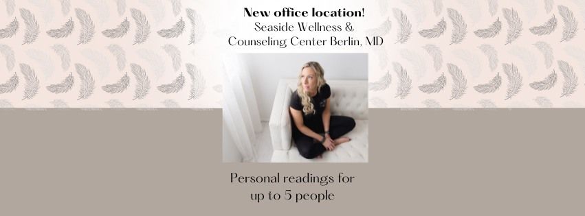In Person Readings at Seaside Counseling & Wellness Center