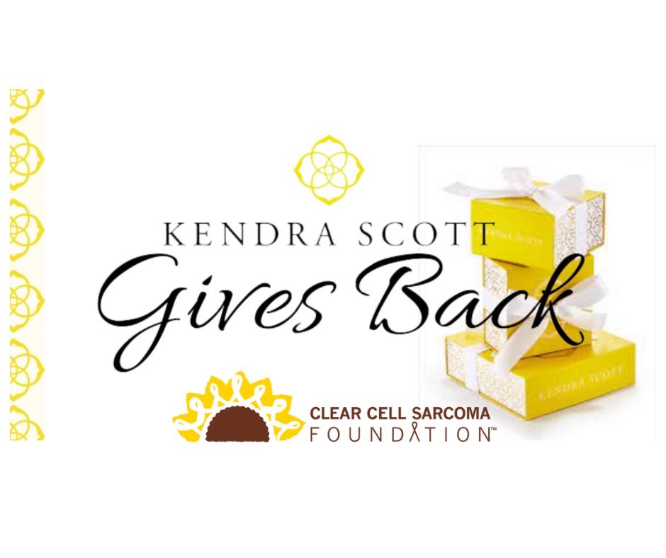 Kendra Scott Gives Back To Clear Cell Sarcoma Foundation (online and in store!)