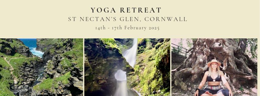 Yoga Retreat at St Nectan's Glen, Cornwall 