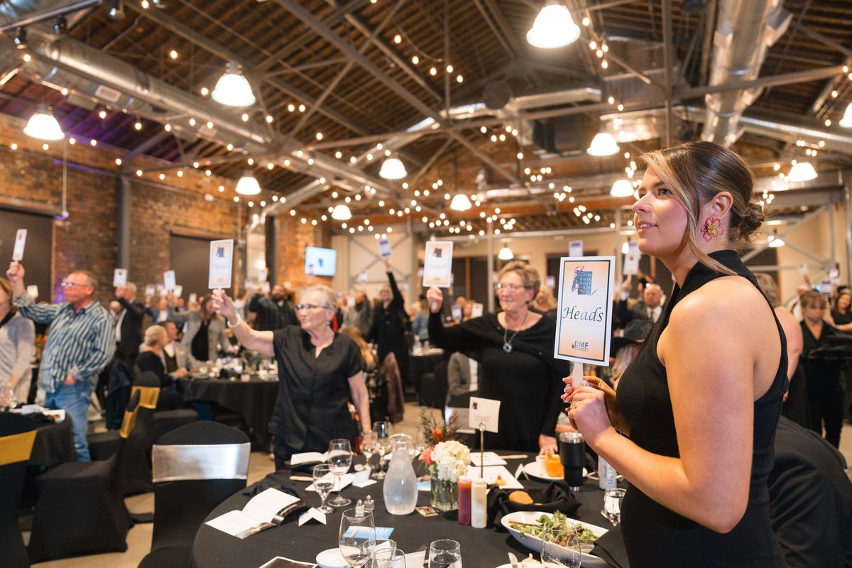 DMF Little Black Dress & Tie for MS Evening Gala